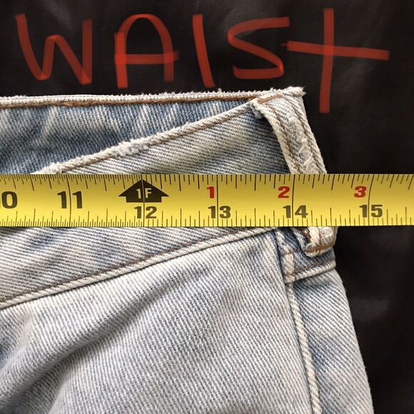 Wrangler Billabong Blue Patchwork Mid Rise Straight Leg Denim Jeans - 28 - Picture 6 of 9